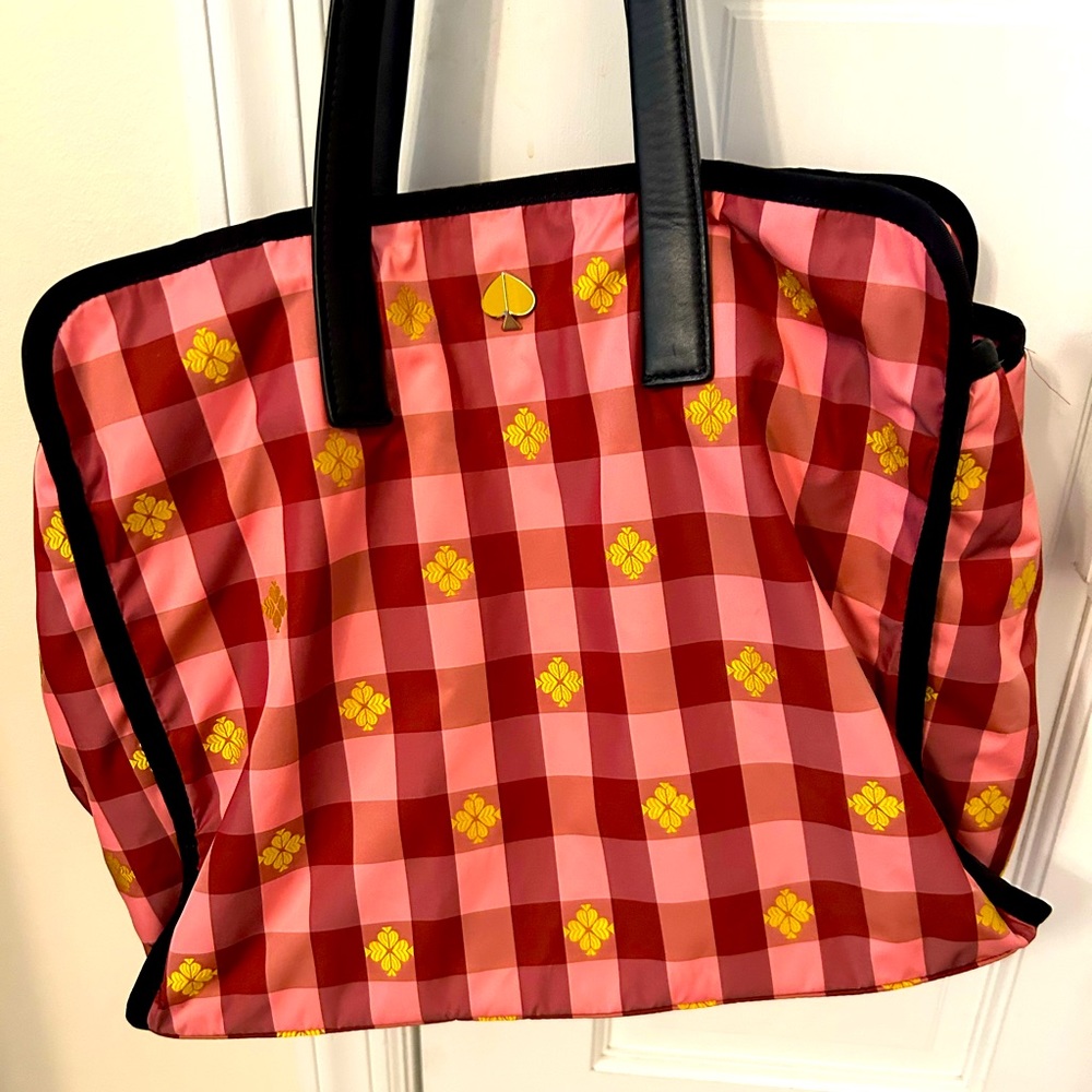 Morley Kate Spade Large Nylon Tote in Warm Caramel multi tote bag